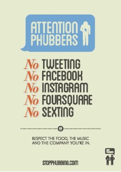 Stop Phubbing